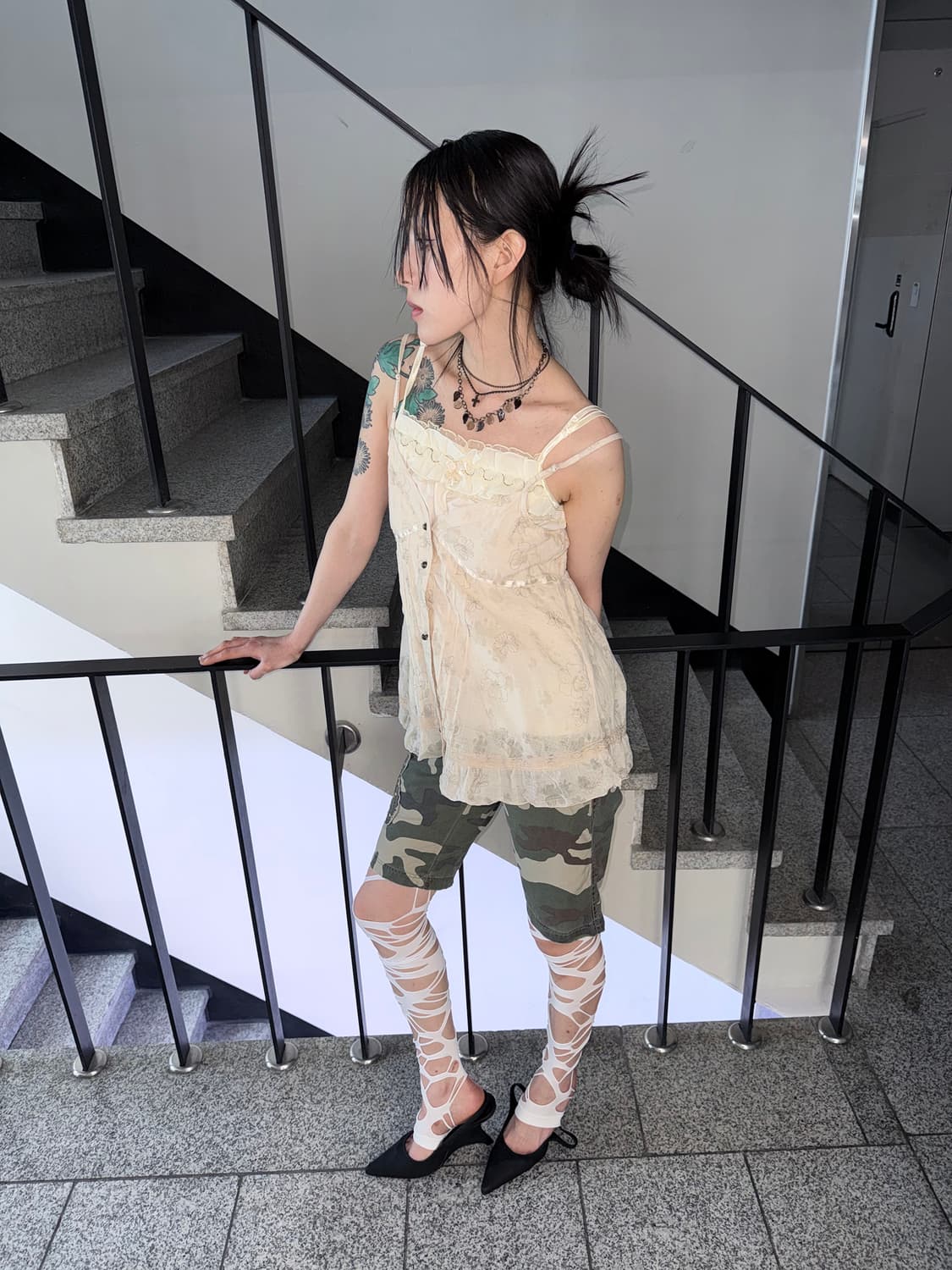 camoflage half pants 상품이미지2