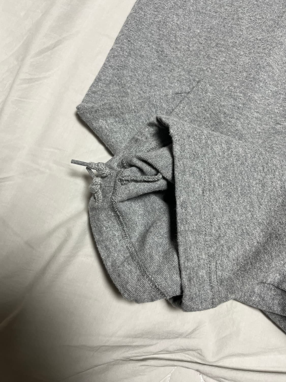 [M] 챔피온 논기모 와이드 그레이 팬츠 상품이미지9