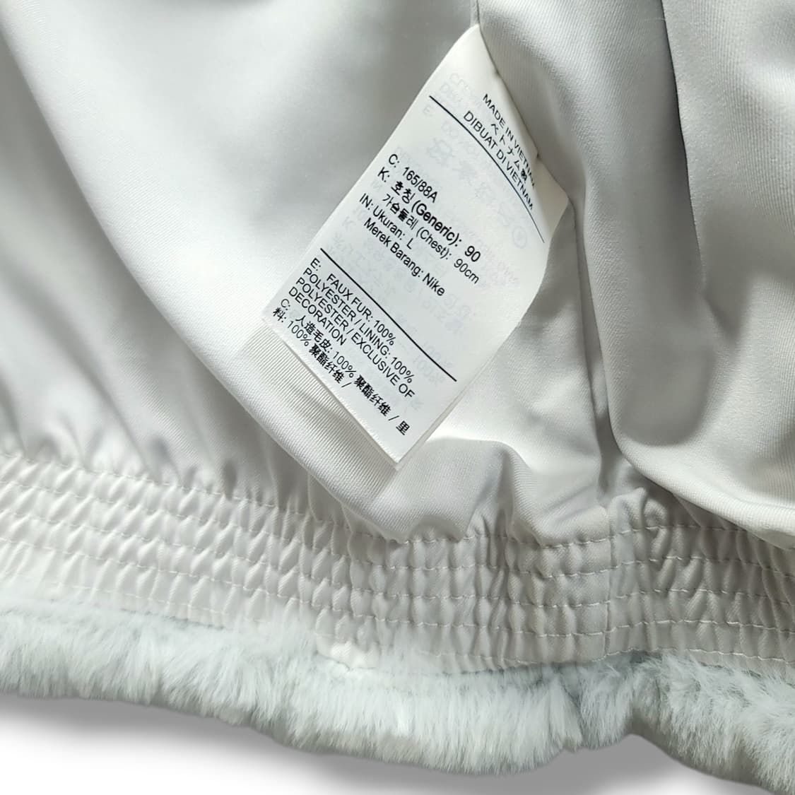 [90] 나이키 스카이블루 빅 스우시 셰르파 플리스 퍼 집업 자켓 상품이미지9
