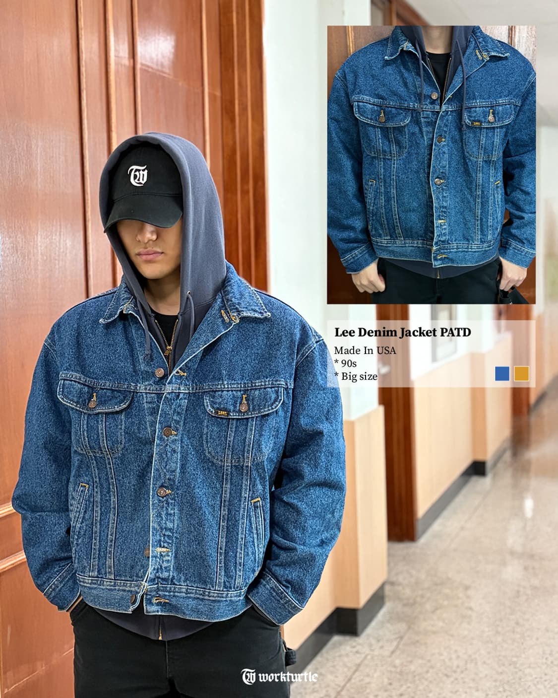 90s 리 PATD-153438 TRUCKER XXL USA 🇺🇸 상품이미지2