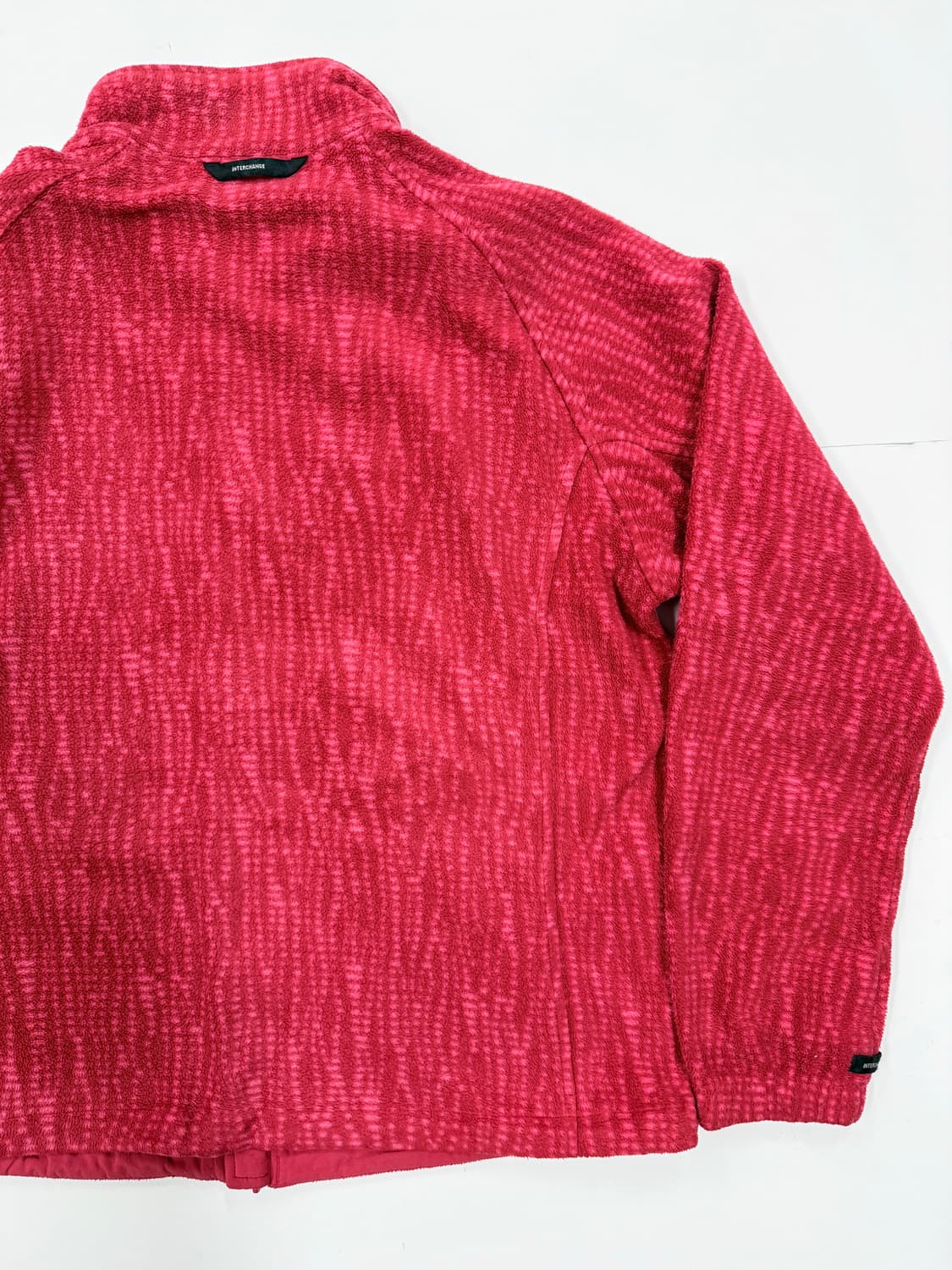 콜롬비아 핑크 멜란지 플리스 집업 자켓 상품이미지6