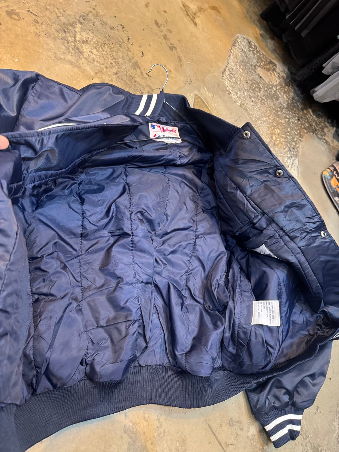 마제스틱 양키스 나플라 바시티 자켓 XL 상태최상 상품이미지5