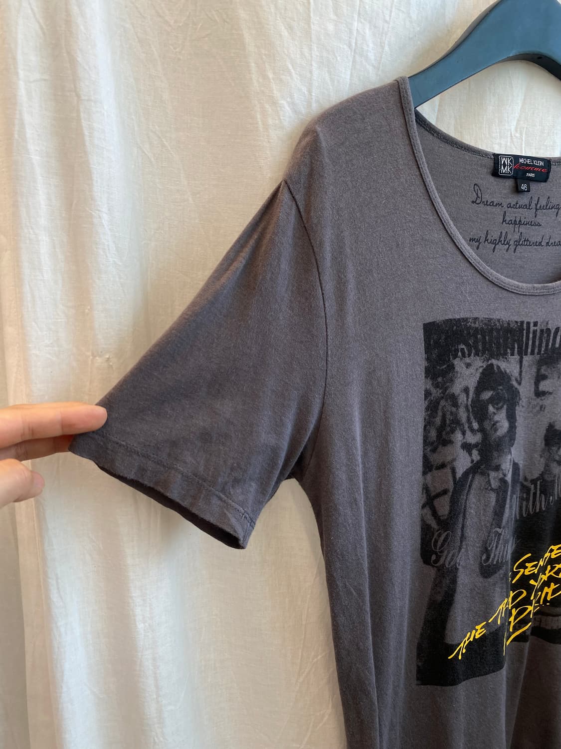 MICHEL KLEIN 반팔티셔츠(MEN XS) 상품이미지4