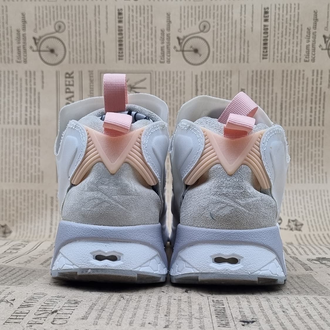 리복 인스타펌프퓨리 흰핑 운동화240 상품이미지4