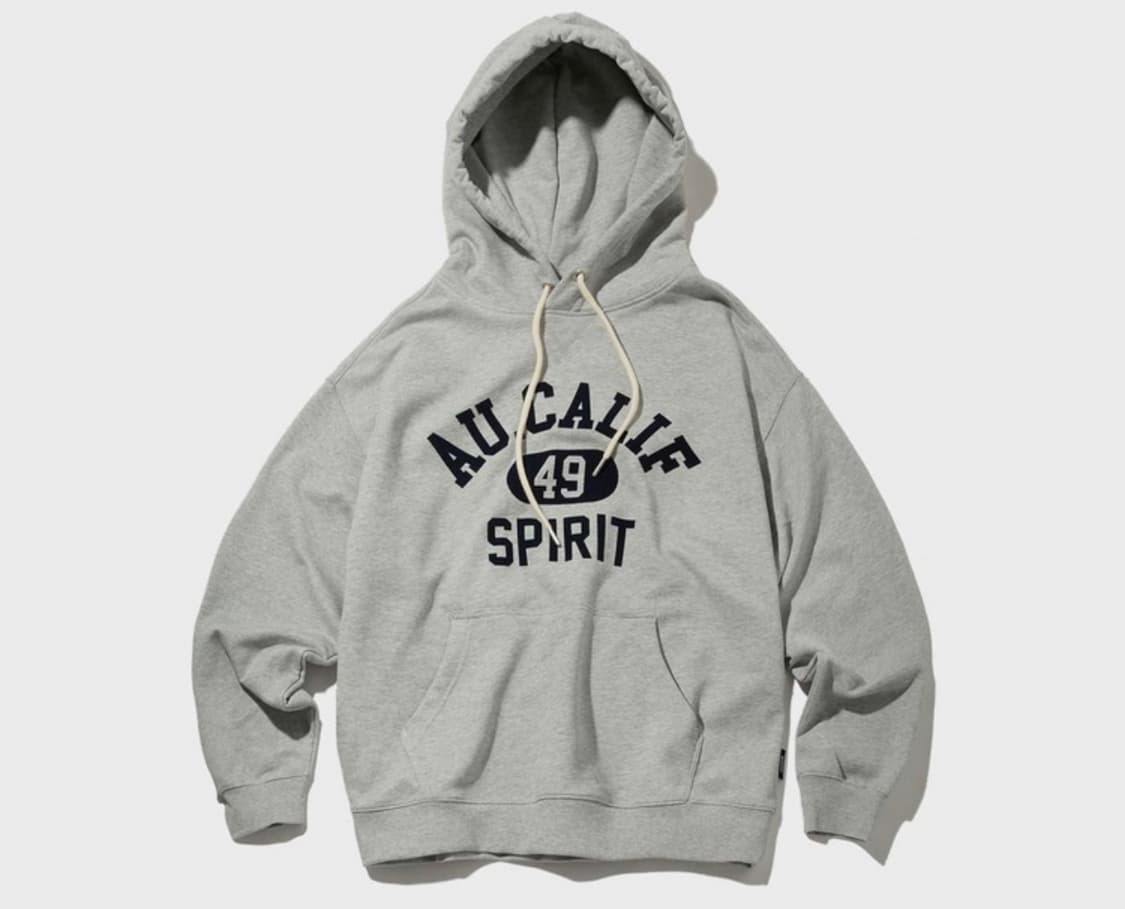 후아유 바시티 로고 후드티 상품이미지1