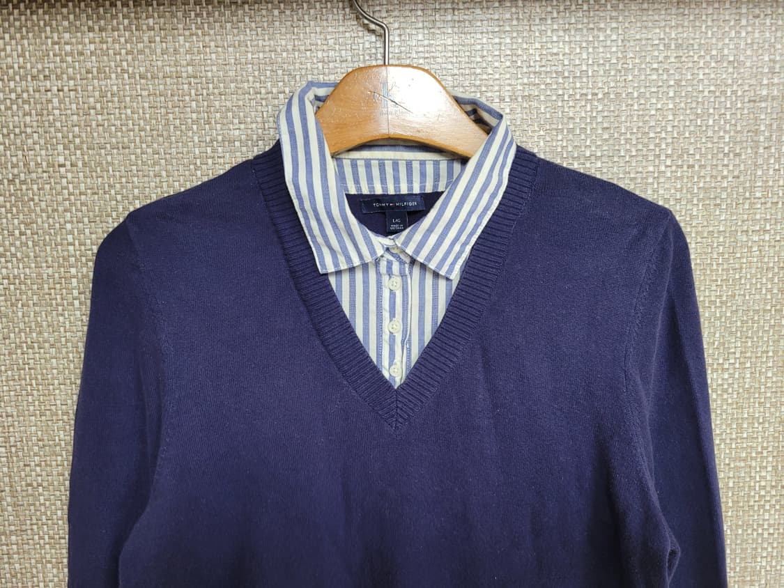 L 100사이즈 타미힐피거 빈티지 니트 상품이미지2