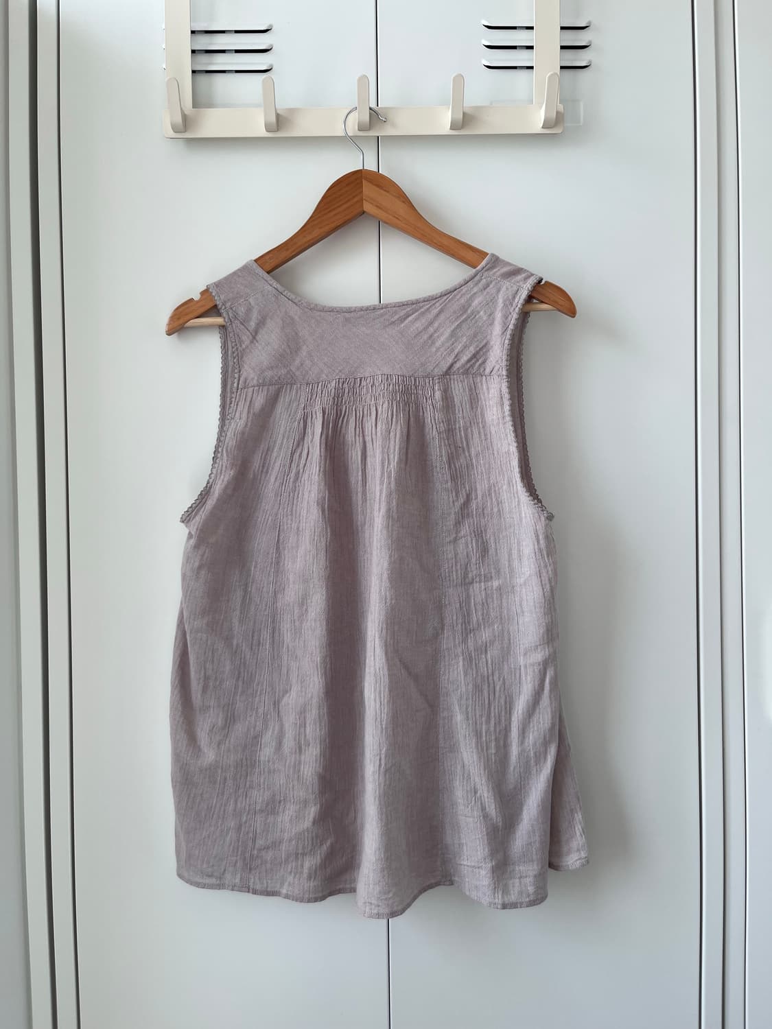 Shuca 바선생 단추 슬리브리스 상품이미지9