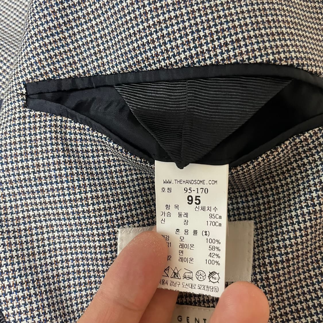 [95]21ss 타임옴므 하운드투스 블레이저 상품이미지6