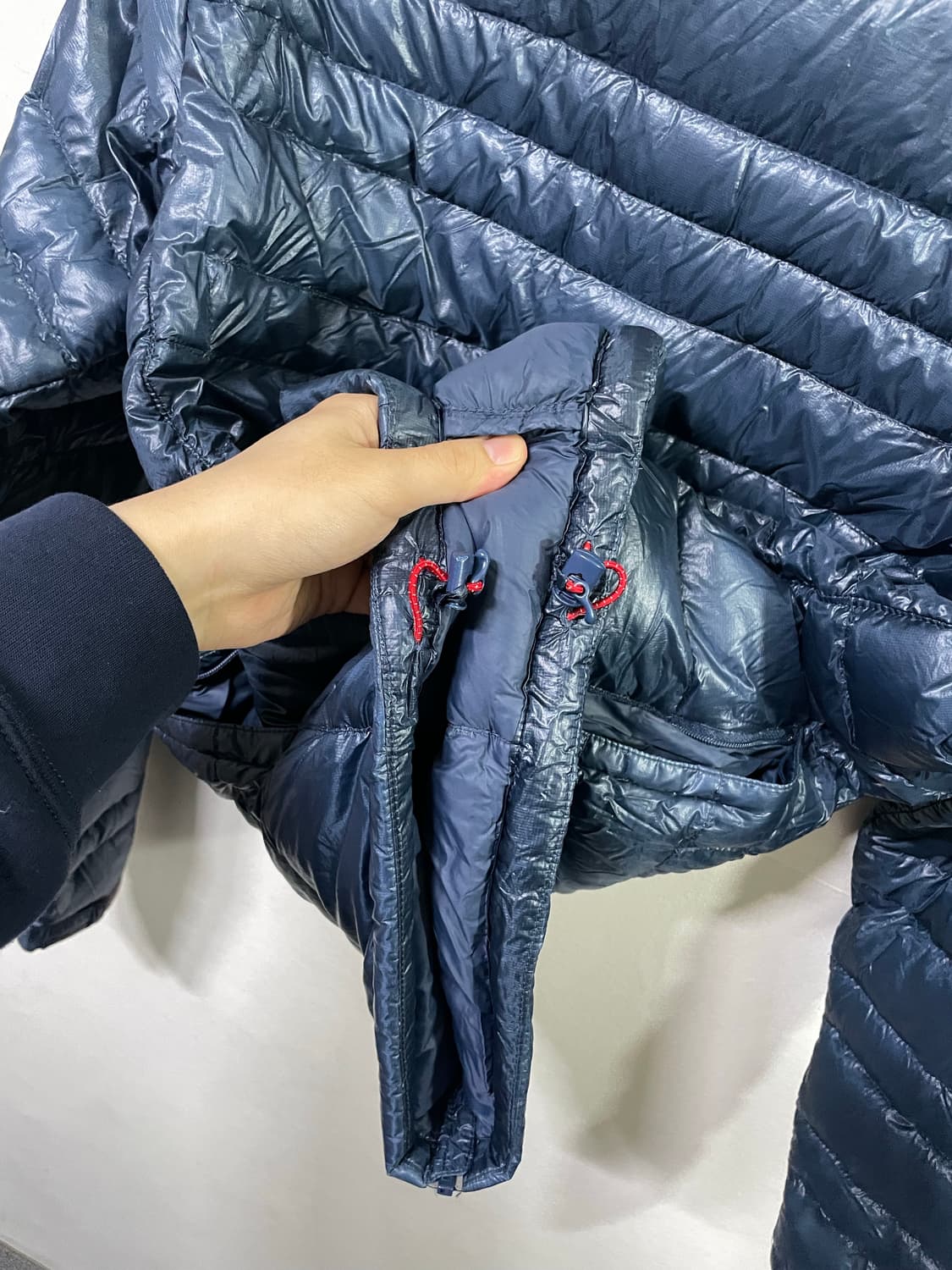 노스페이스 경량패딩 퍼텍스 퀀텀 구스다운 필파워800 100 사이즈  상품이미지9