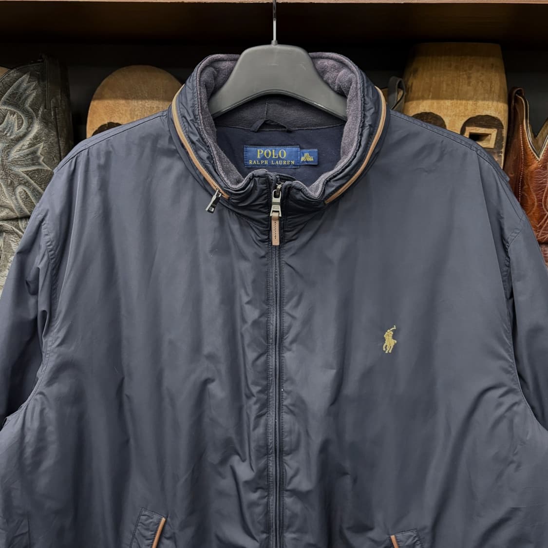 폴로 랄프로렌 신형라벨 페리자켓 코튼 라이닝 블루종 스윙탑 N73 상품이미지3