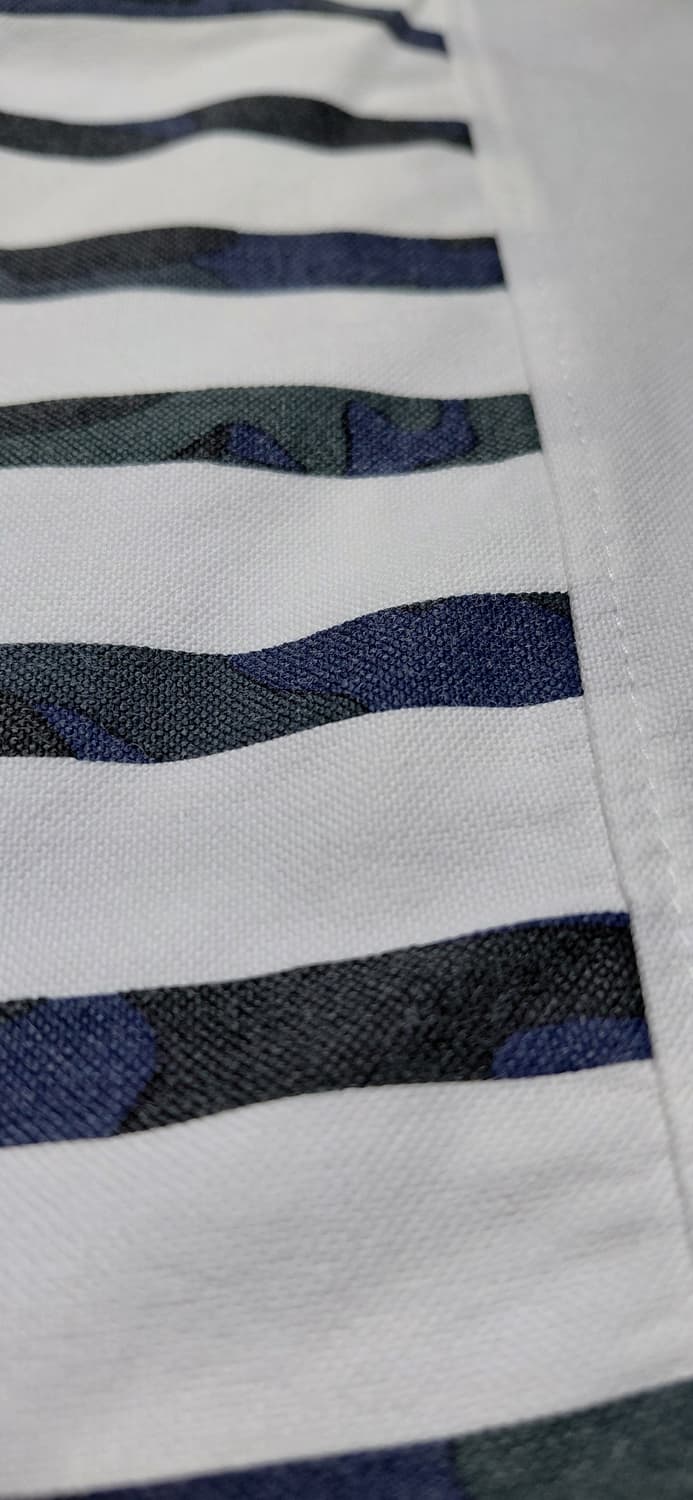 [XL] 빔즈 하트(BEAMS HEART) 사이드 스트라이프 배색 셔츠 상품이미지5