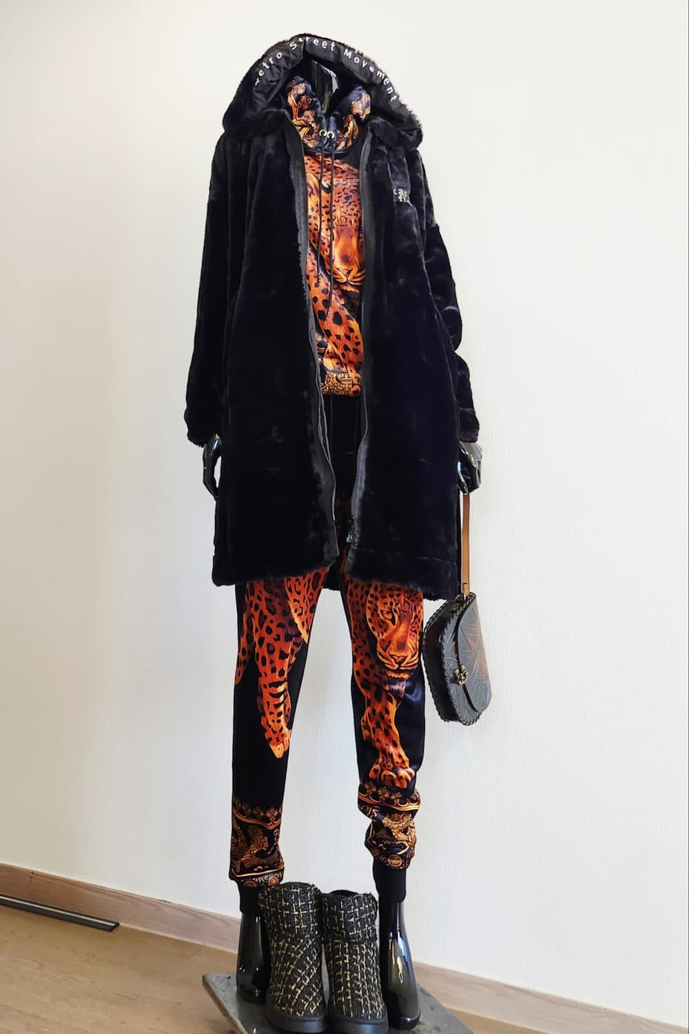 디스트나인 리버시블 퍼점퍼  상품이미지2