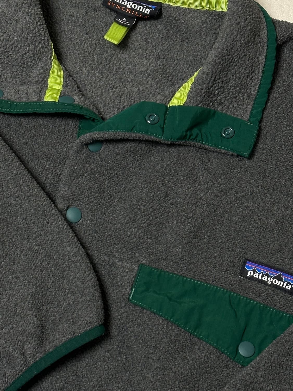 파타고니아 신칠라 그레이 그린 상품이미지1
