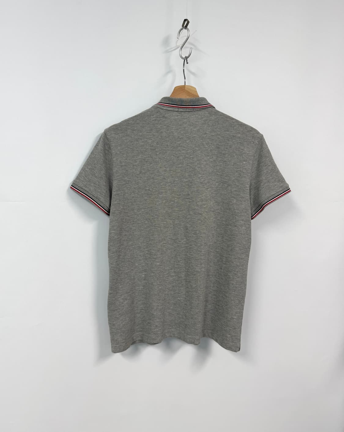 MONCLER 몽클레어 그레이 반팔 피케셔츠 L 상품이미지2