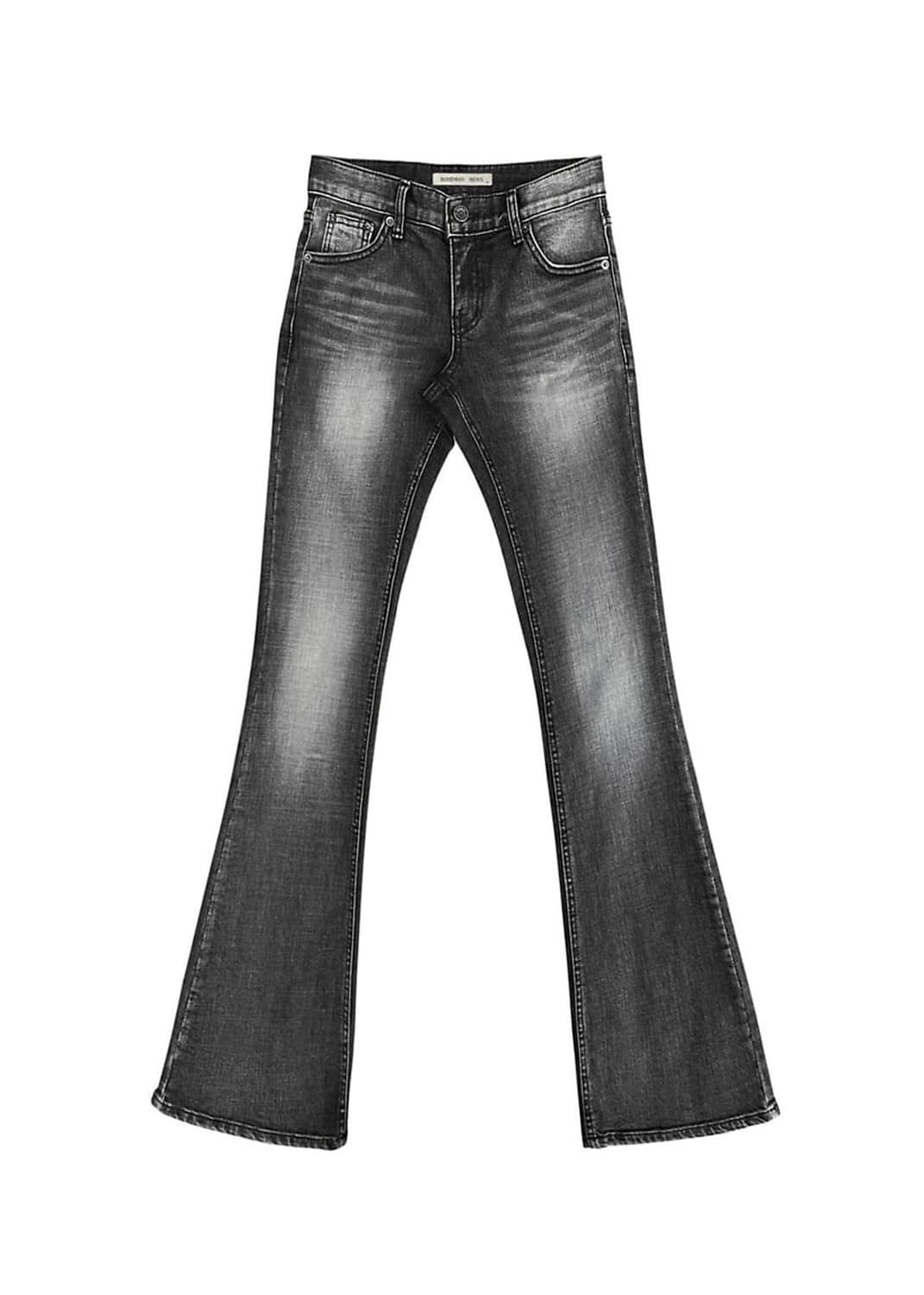 보헤미안서울 부츠컷 데님 그레이 L사이즈 상품이미지1