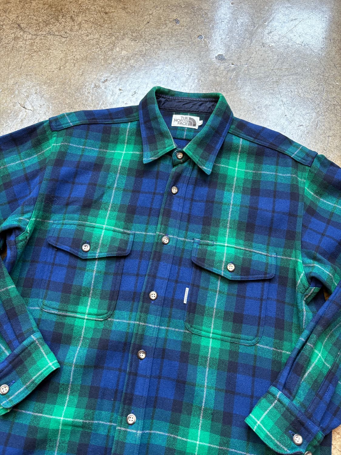 노스페이스 울 플란넬 셔츠 재킷 상품이미지3