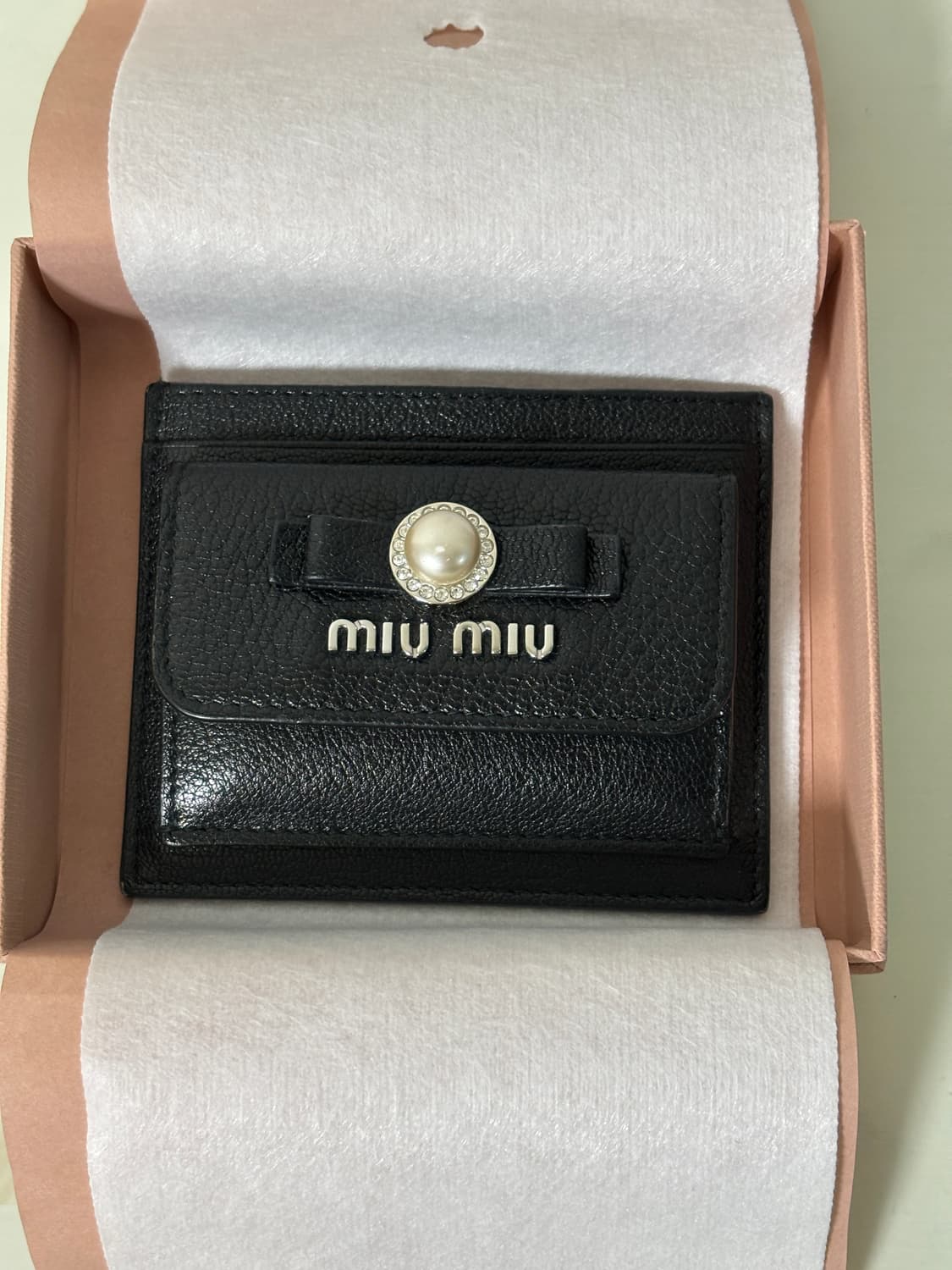 미우미우 카드지갑 진주(풀박스) 상품이미지3
