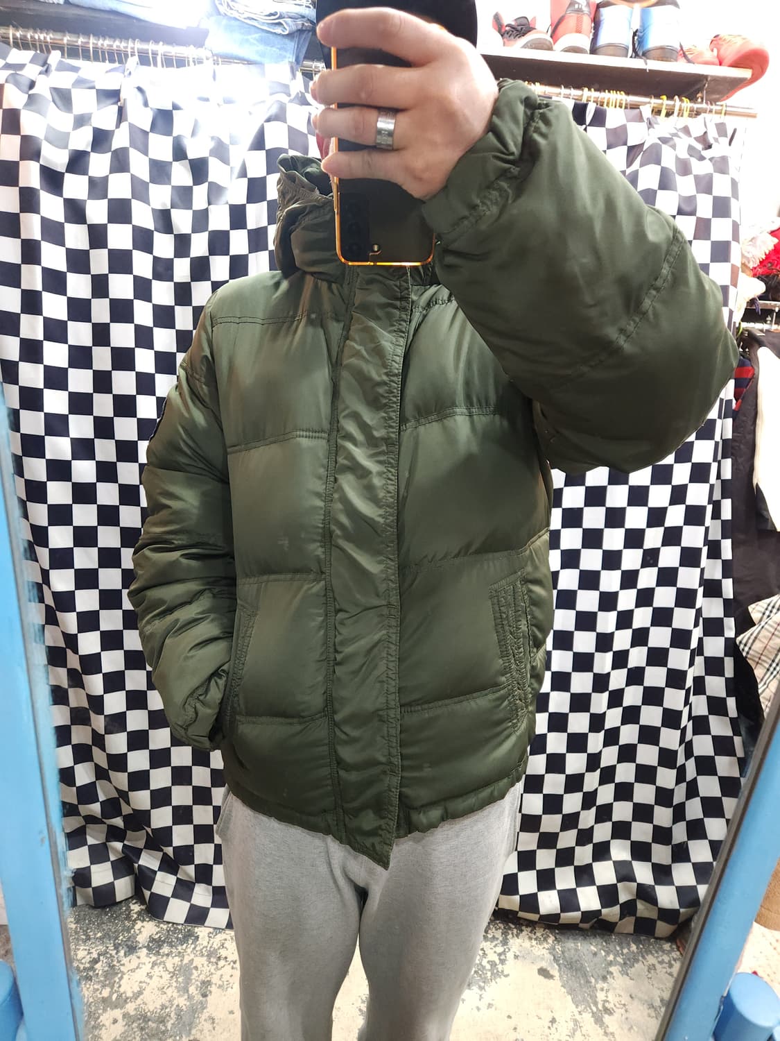 아베크롬비 캠쉘 오리털 패딩점퍼 푸퍼

 상품이미지8