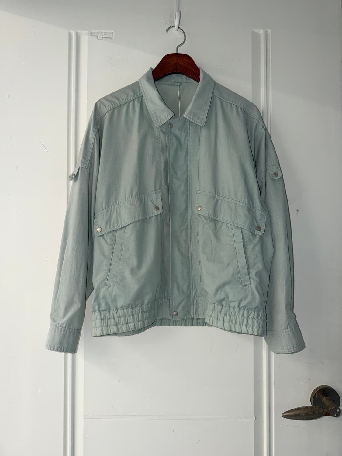 일본빈티지 민트초코 봄버자켓  상품이미지6