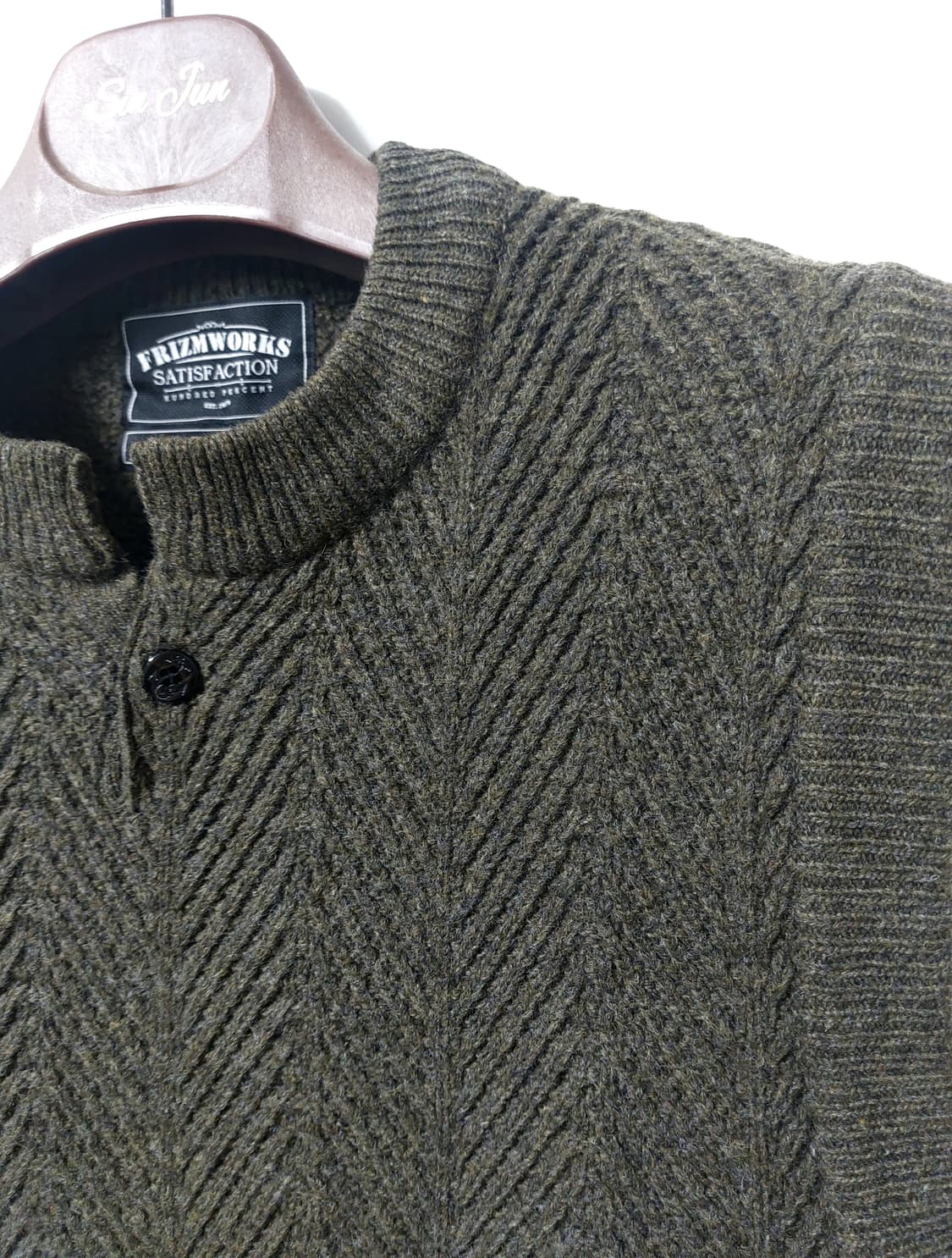 프리즘웍스 램스울 니트 105 상품이미지2