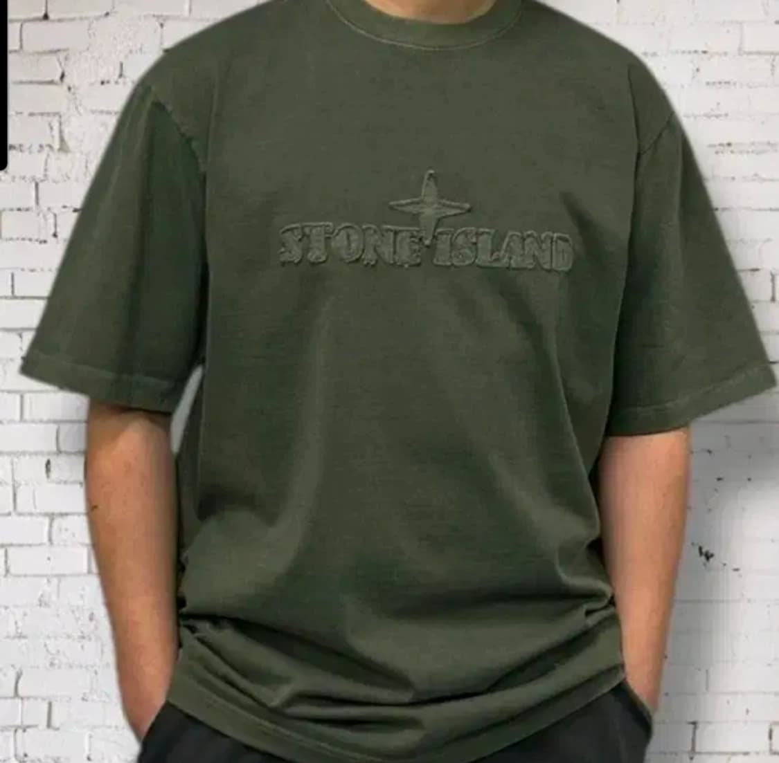 스톤아일랜드 워싱 반팔티 상품이미지1