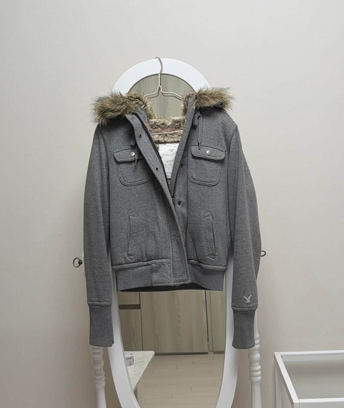 (Vintage) 아메리칸 이글 울프조 후드집업 상품이미지1