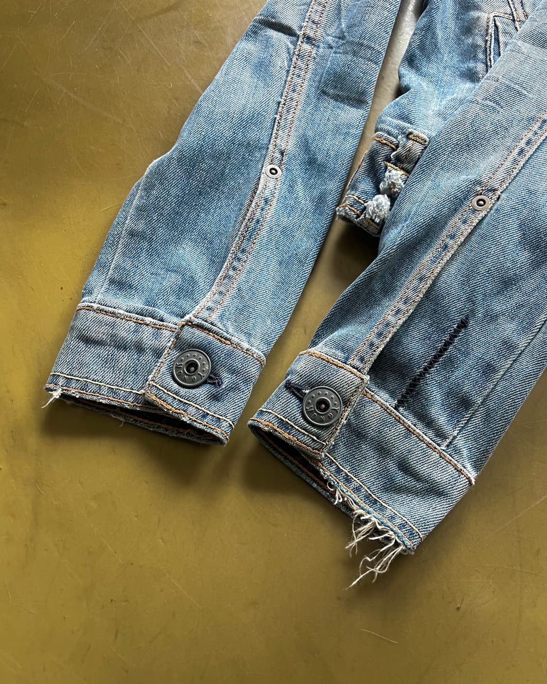 YANUK ヤヌーク Japan Detail Denim Jakcet 상품이미지7