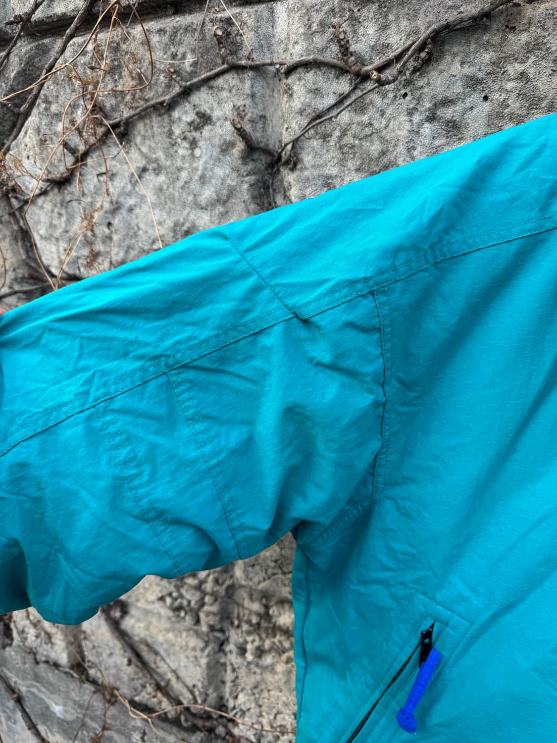 80~90s 에디바우어 빈티지 구스 다운 나일론 쉘 패딩 자켓 상품이미지9