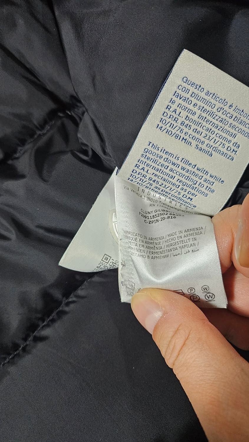 몽클레어 moncler 클루니 1호(90-95) 패딩 점퍼 상품이미지5