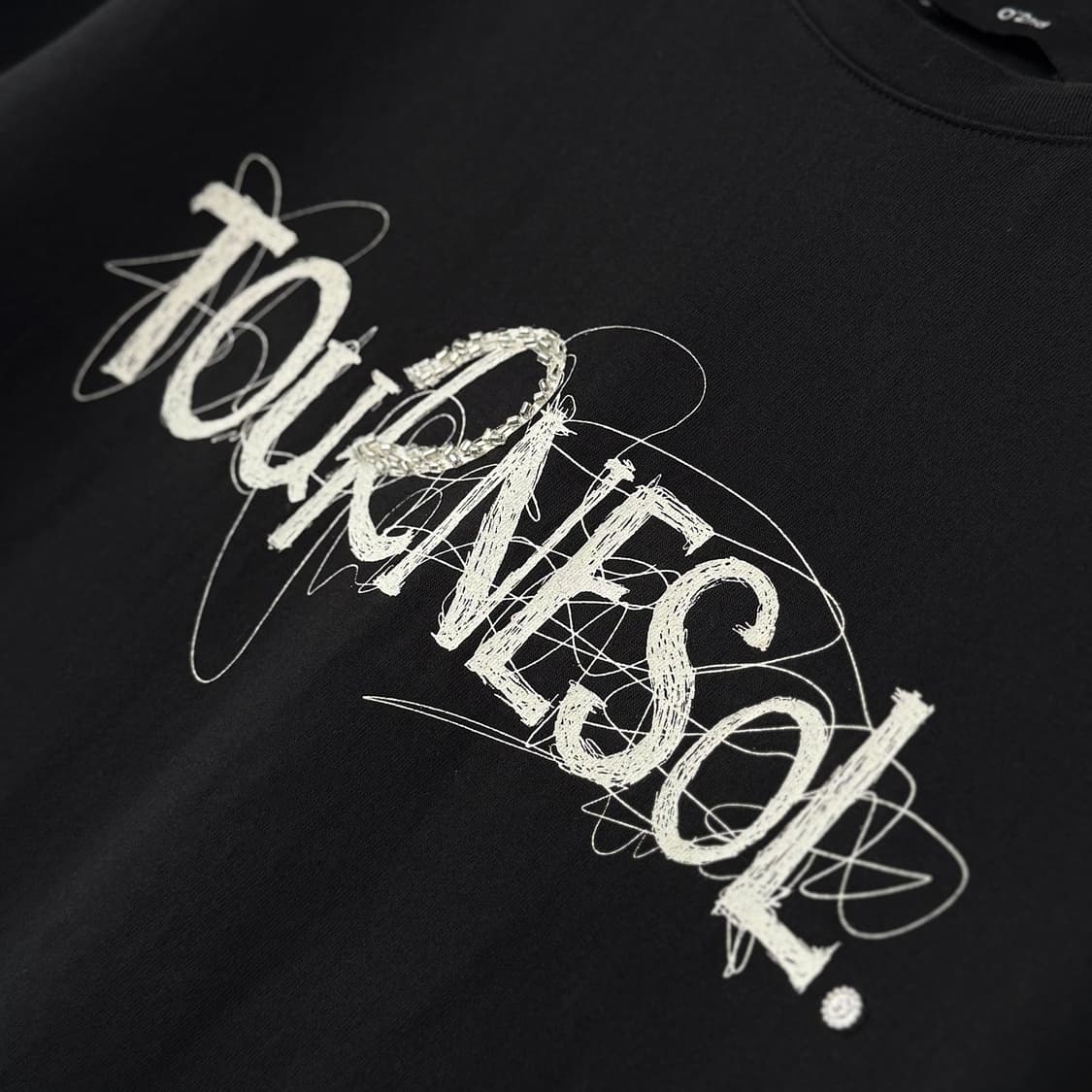 오즈세컨 23 그래픽 비딩 반팔 티셔츠 상품이미지3