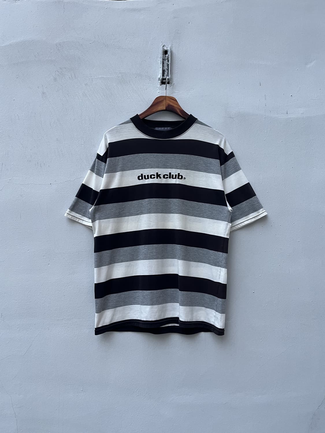 Vintage 스트라이프 DUCK CLUB 반팔   상품이미지1