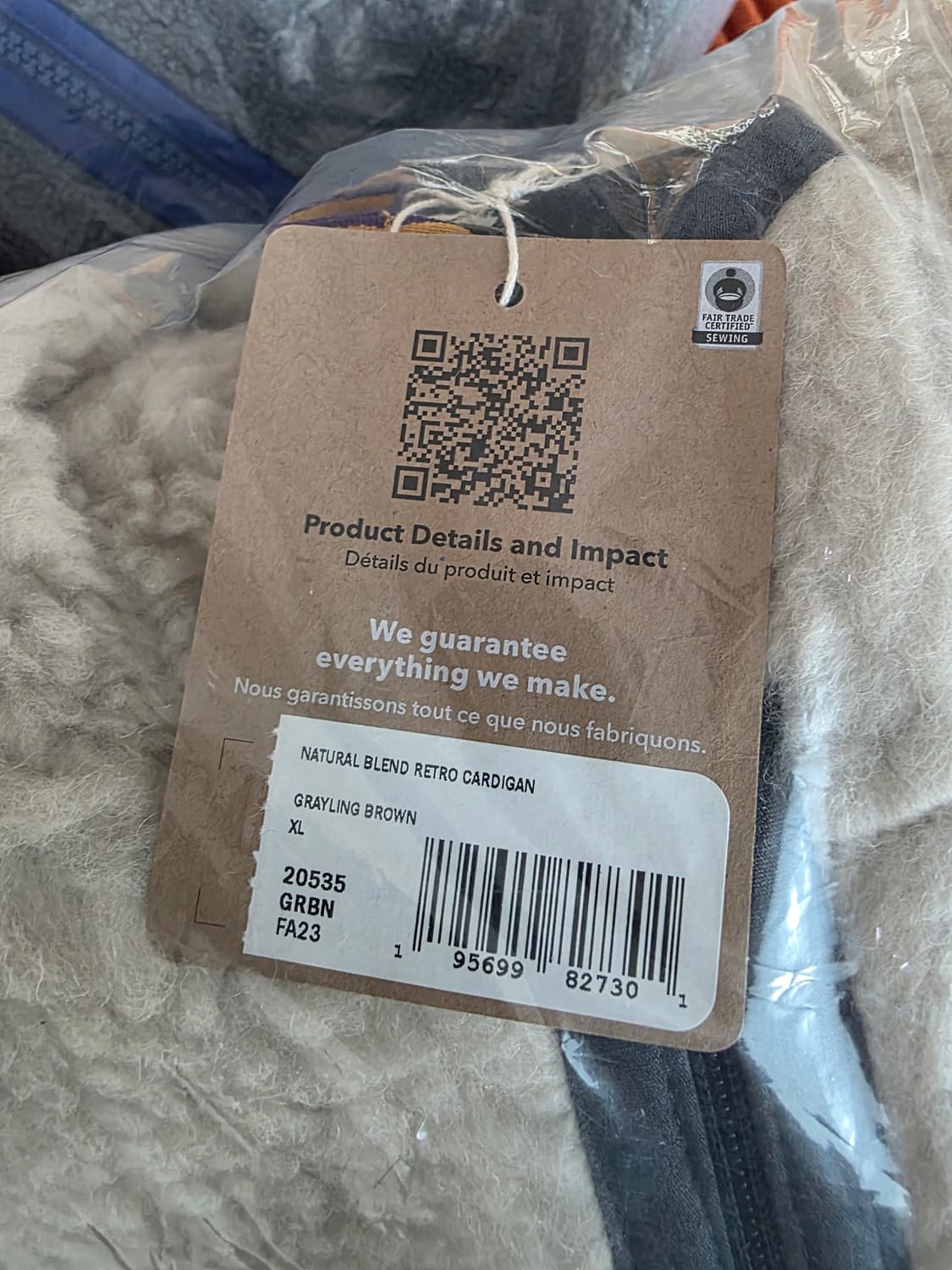 [미개봉] 파타고니아 50주년 레트로 X 파일 플리스 자켓 XL 상품이미지4