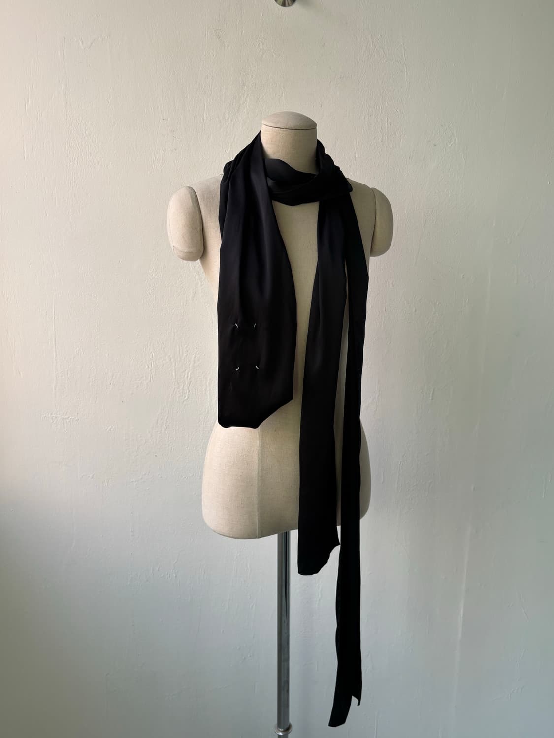 마르지엘라 블랭크 아티저널 실크 롱 스카프 상품이미지10