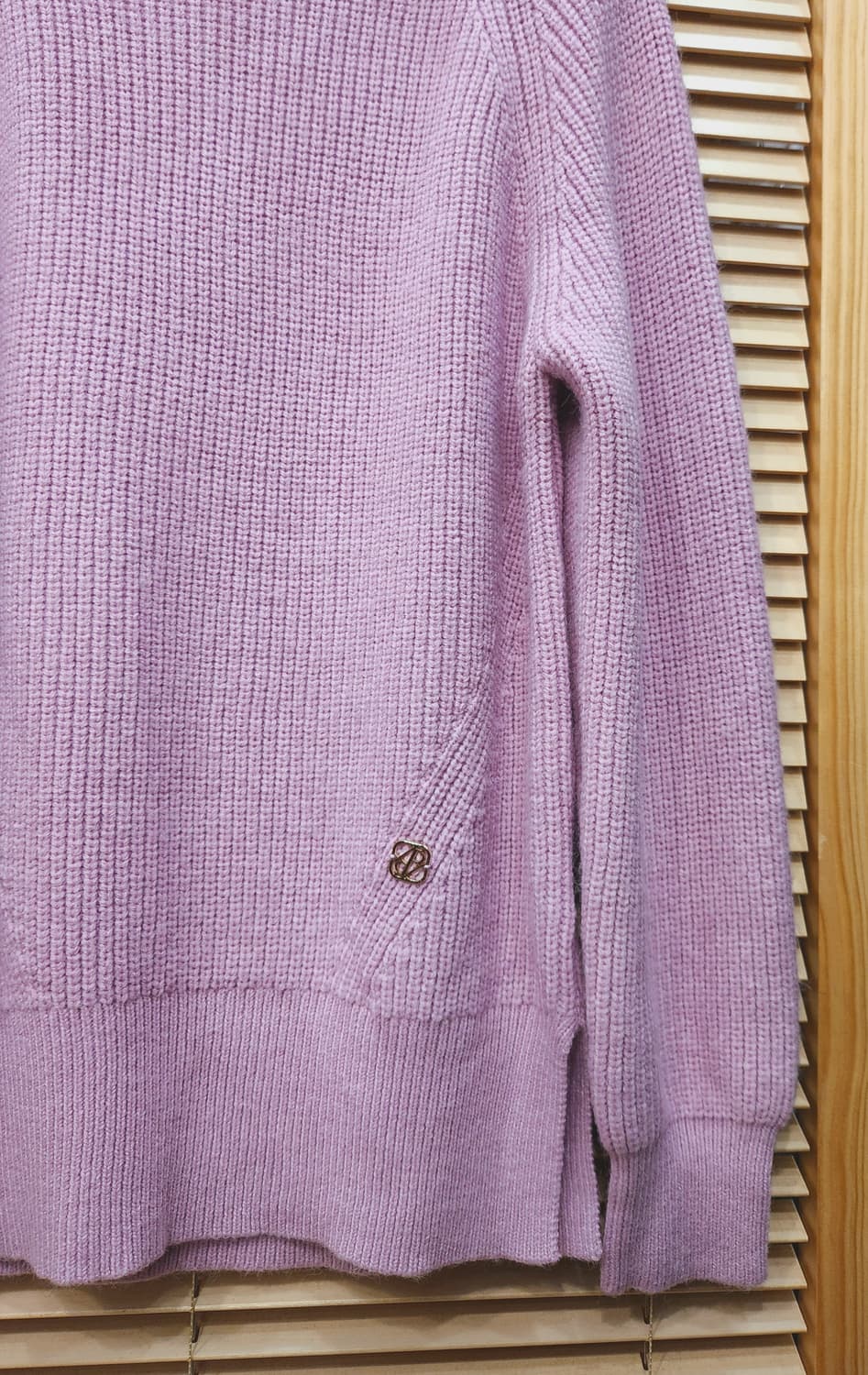 (새상품)에고이스트 장식포인트 터들넥니트55 상품이미지2