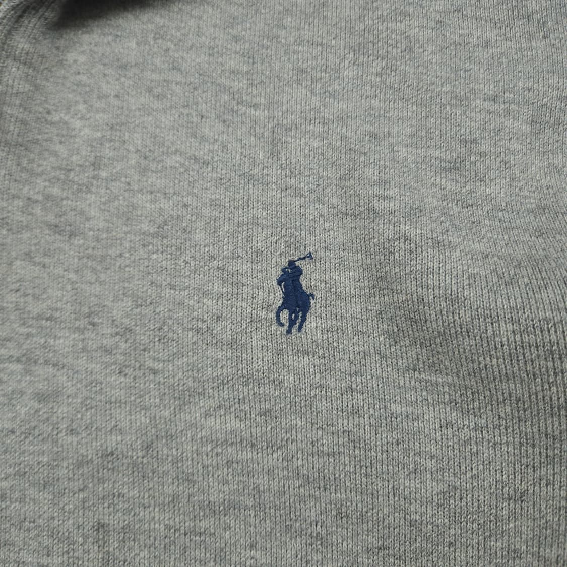 L(100) 폴로 랄프로렌 반집업니트 그레이 상품이미지3