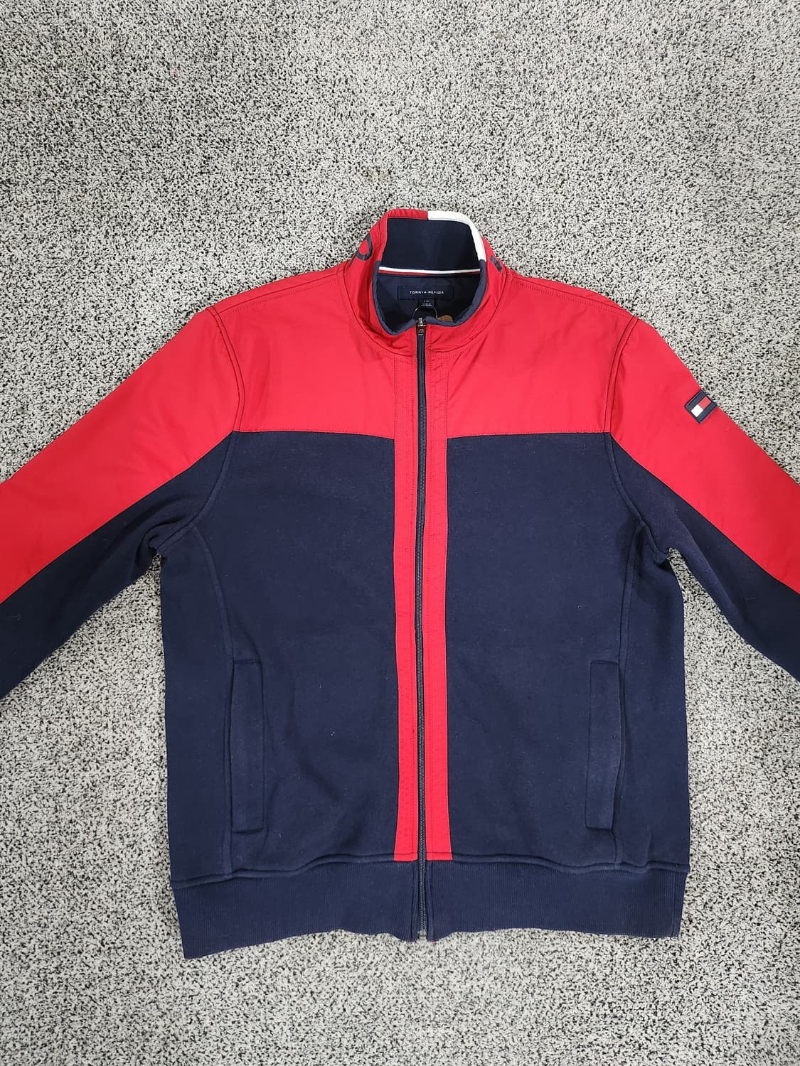 타미 힐피거(Tommy Hilfiger) 배색 집업 자켓 상품이미지2