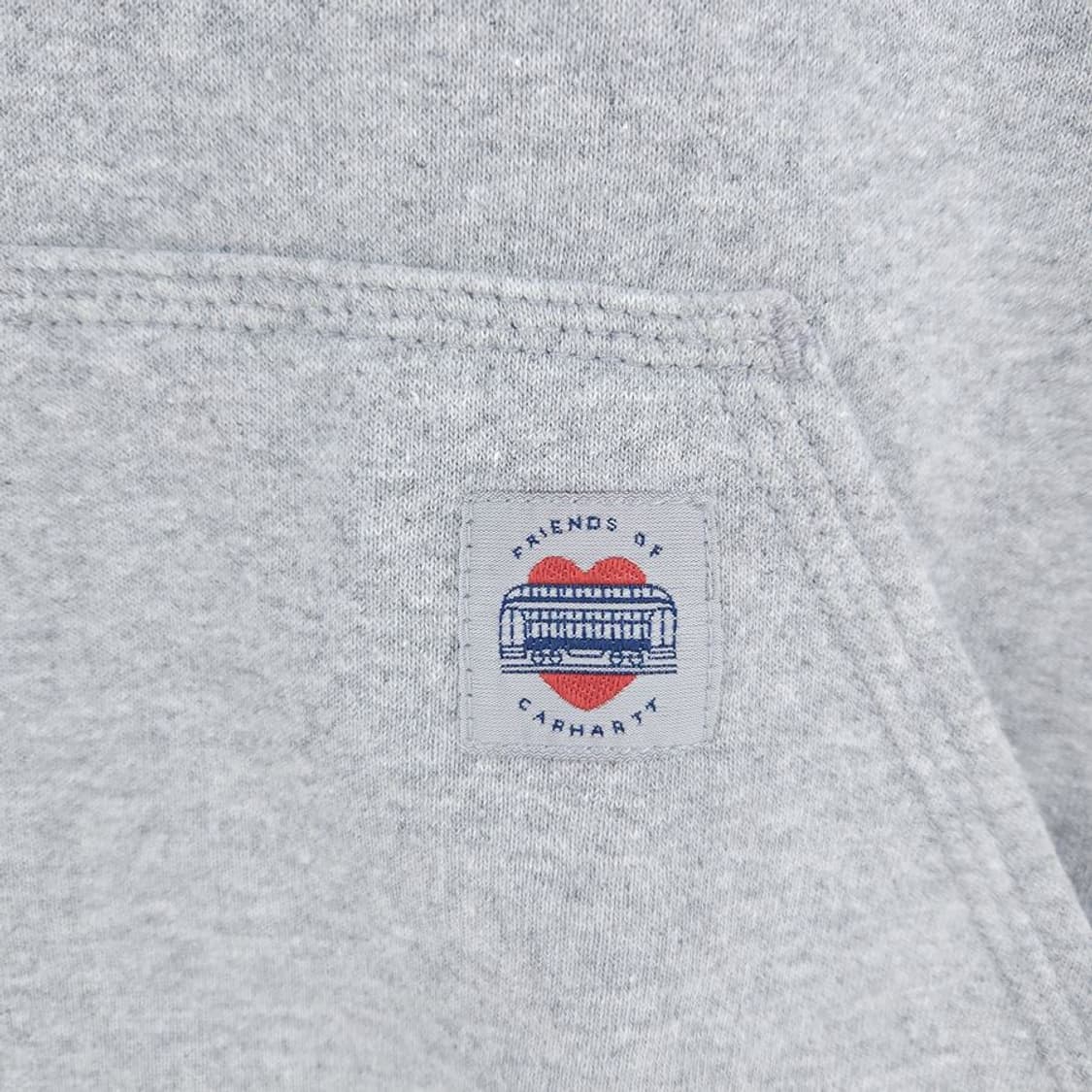 [남S]칼하트 루즈핏 기모 후드티[Y61-203] 상품이미지5