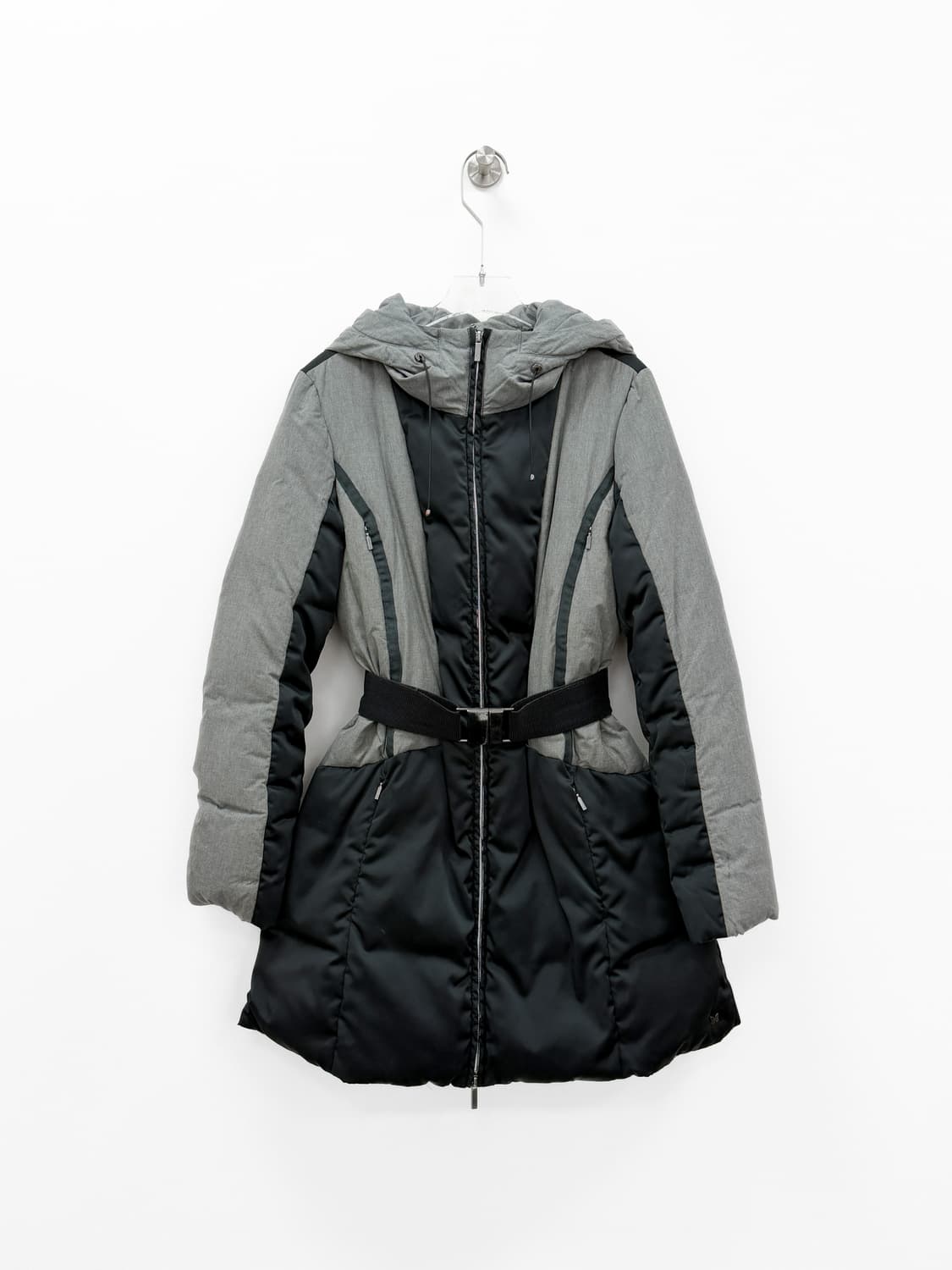 막스마라 위켄드 아크틱 투톤 벨티드 패딩 코트 상품이미지2