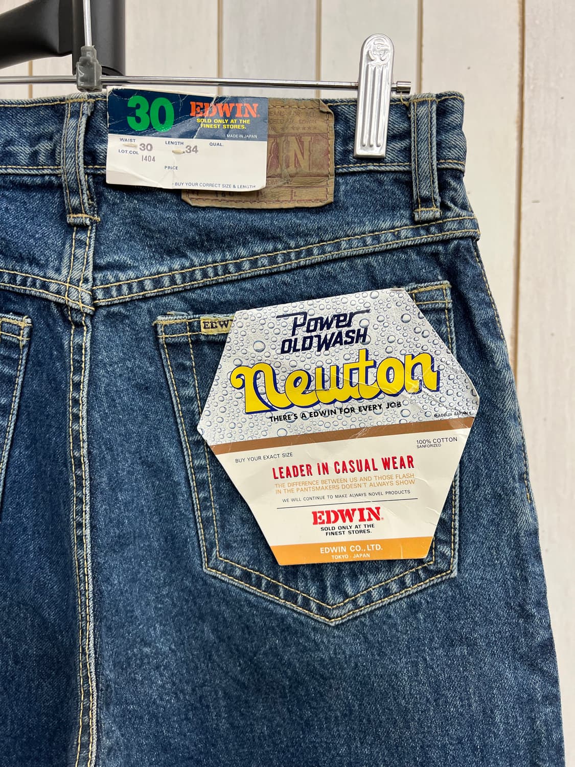 (27.5)에드윈 1404 뉴튼 테이퍼드 진 상품이미지5