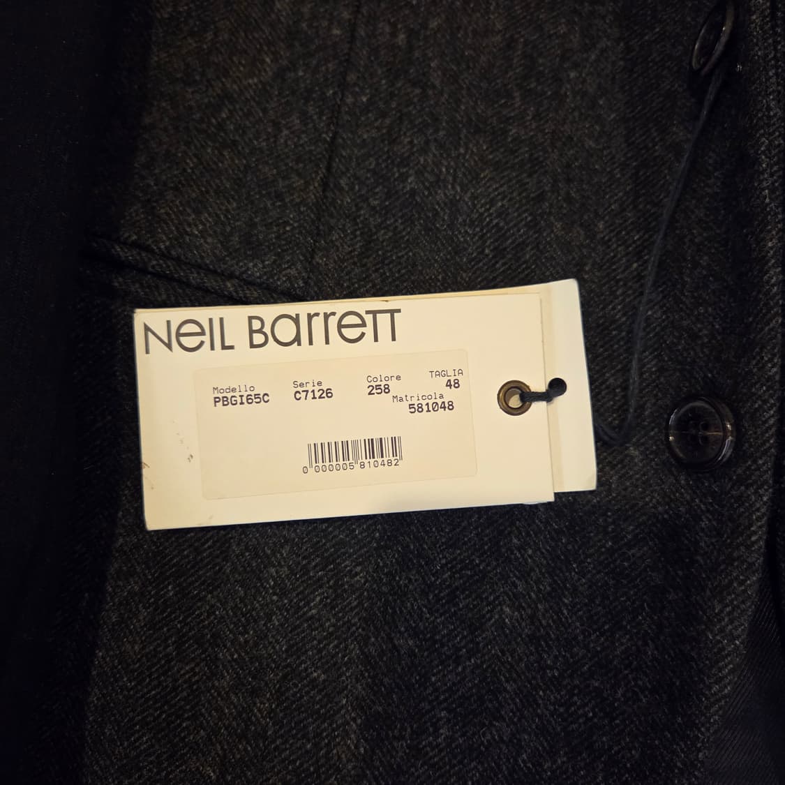 닐바렛 헤링본 후드 자켓 상품이미지9