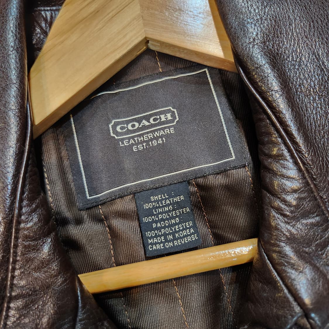 Coach 올드 코치 헤비 소가죽 스포츠 자켓 95~100 상품이미지3