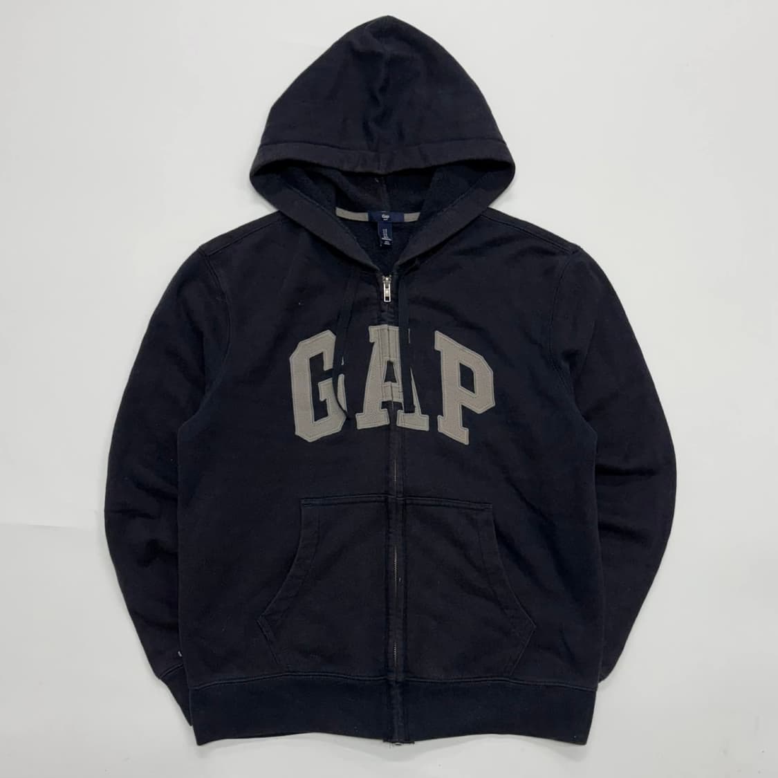 Gap 갭 폭닥 블랙 스웻 후드집업 희귀져지(S) 상품이미지2