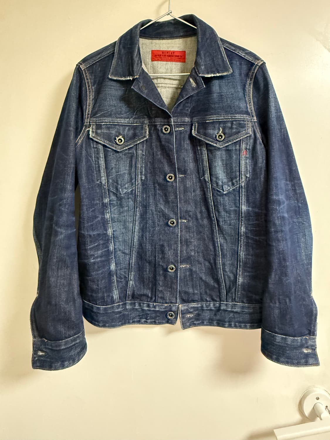 replay 리플레이 데님 청자켓 S 상품이미지1