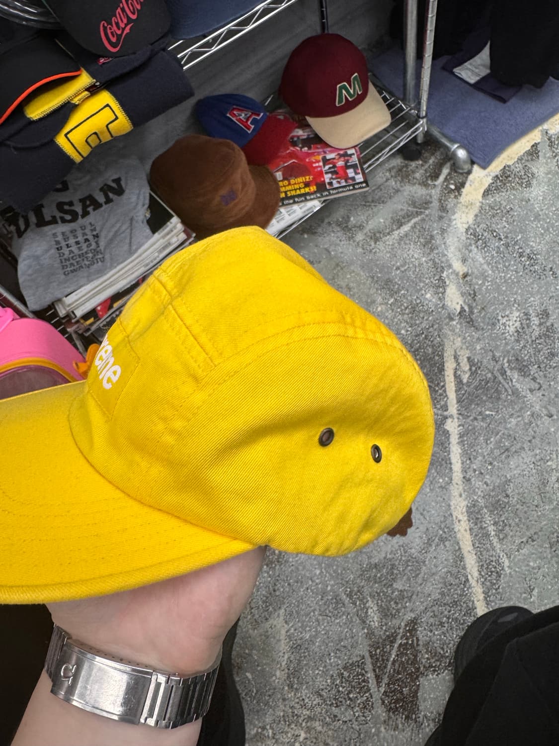 슈프림 캠프캡 모자  모음 일괄 3개  상품이미지10