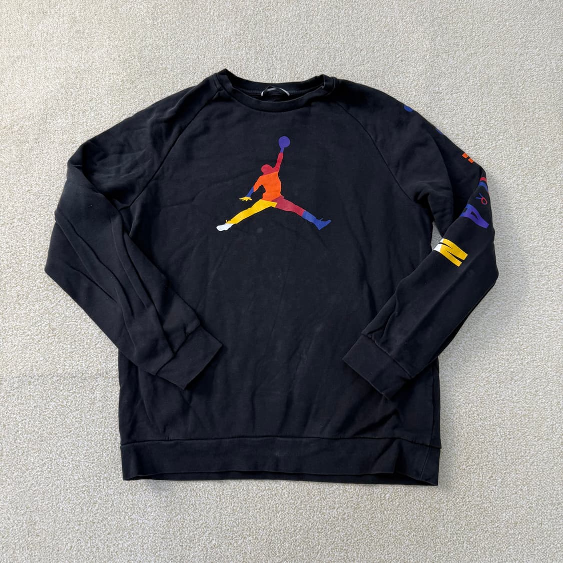 L 조던 점프맨 빅프린팅 맨투맨 0121T1 상품이미지1