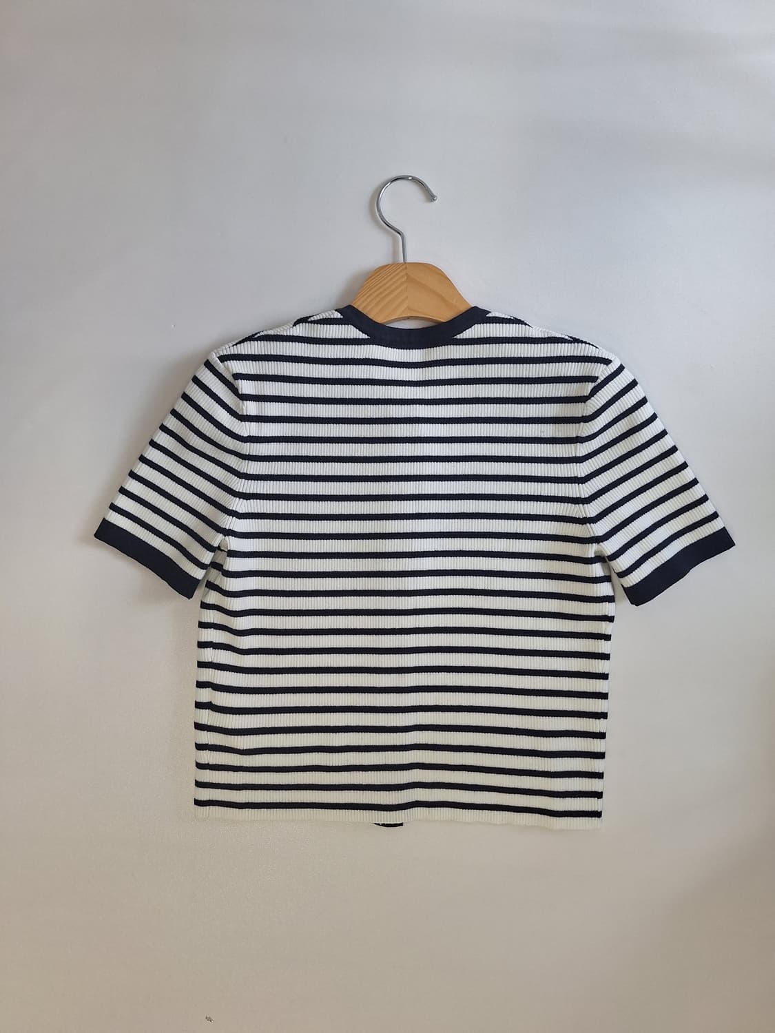 마쥬 스트라이프 니트 가디건 상품이미지4