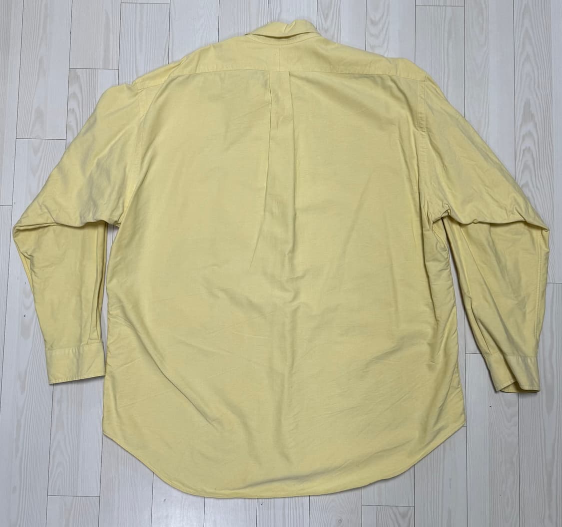 폴로 랄프로렌 옐로우 빅셔츠 L 상품이미지4
