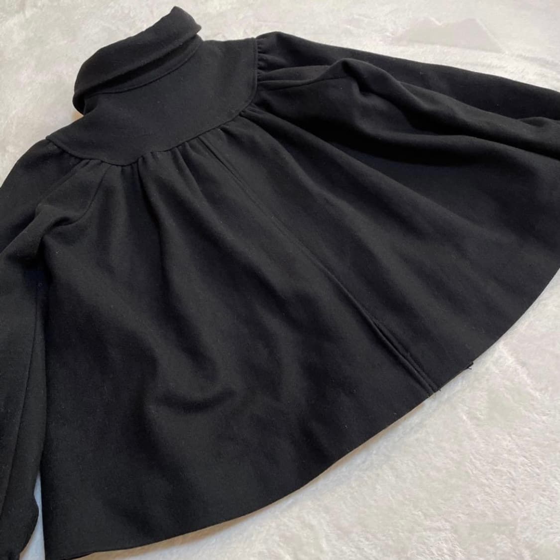 나노유니버스 일본 빈티지 숏코트 핀터레스트 사와코 케이프 코트 상품이미지5