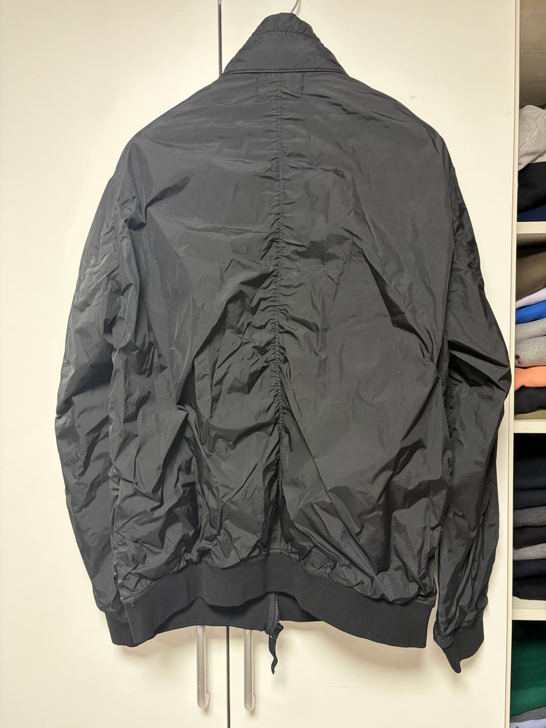 스톤아일랜드 블랙 바람막이 XL 상품이미지3