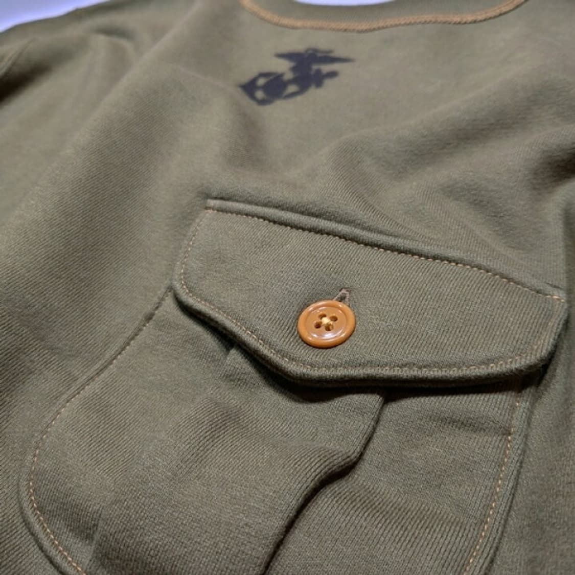[40]프리휠러스 "U.S.M.C.DEVIL DOG" 30s 스웻 셔츠 상품이미지4